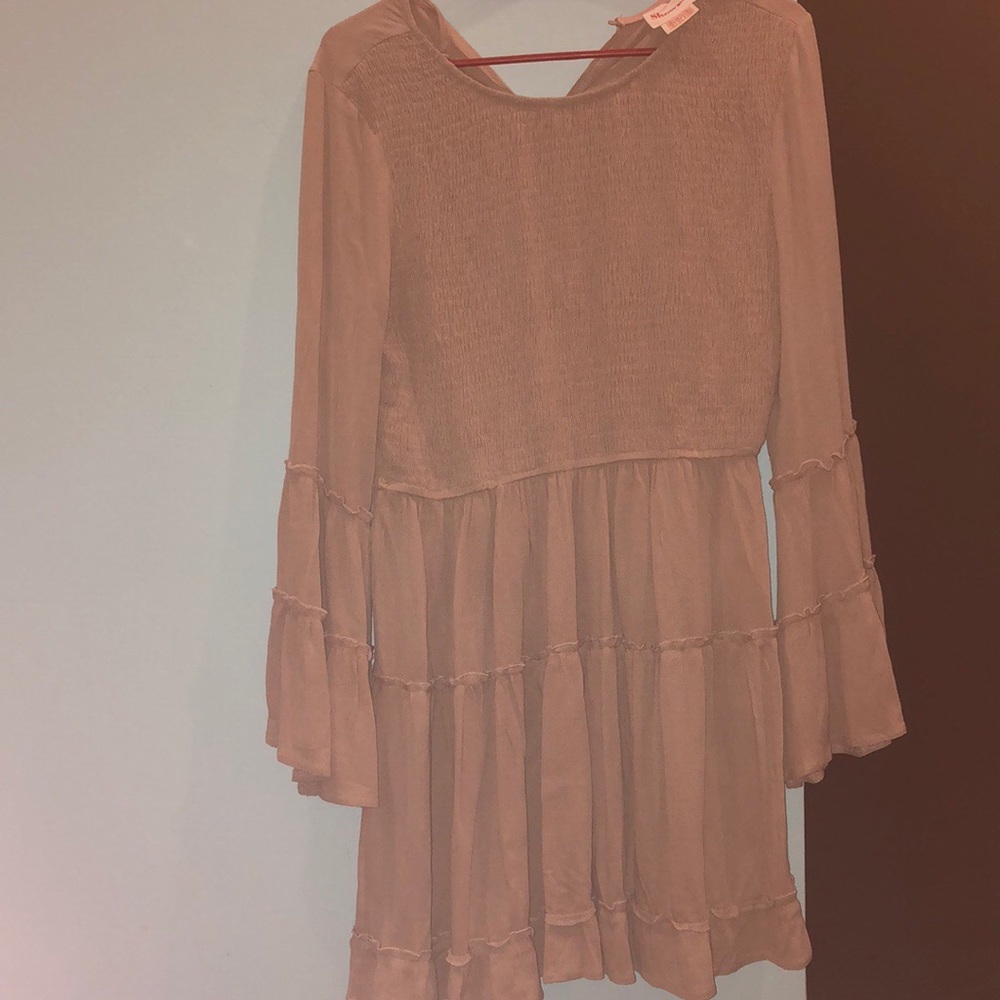 Gorgeous pink ruffle dress